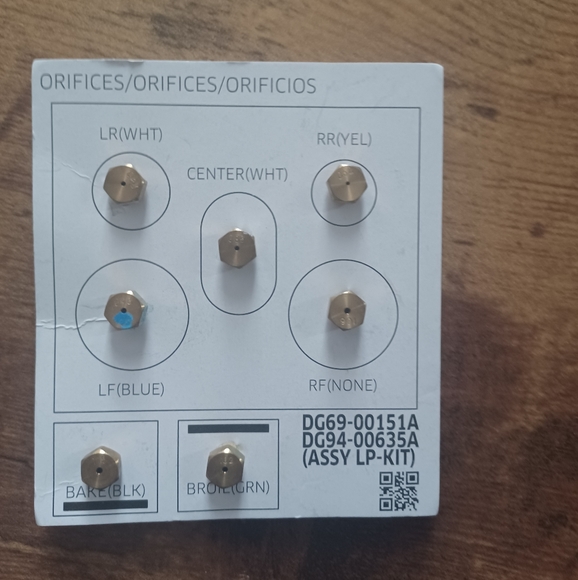 Samsung Other Samsung Conversion Liquid Propane Kit Poshmark